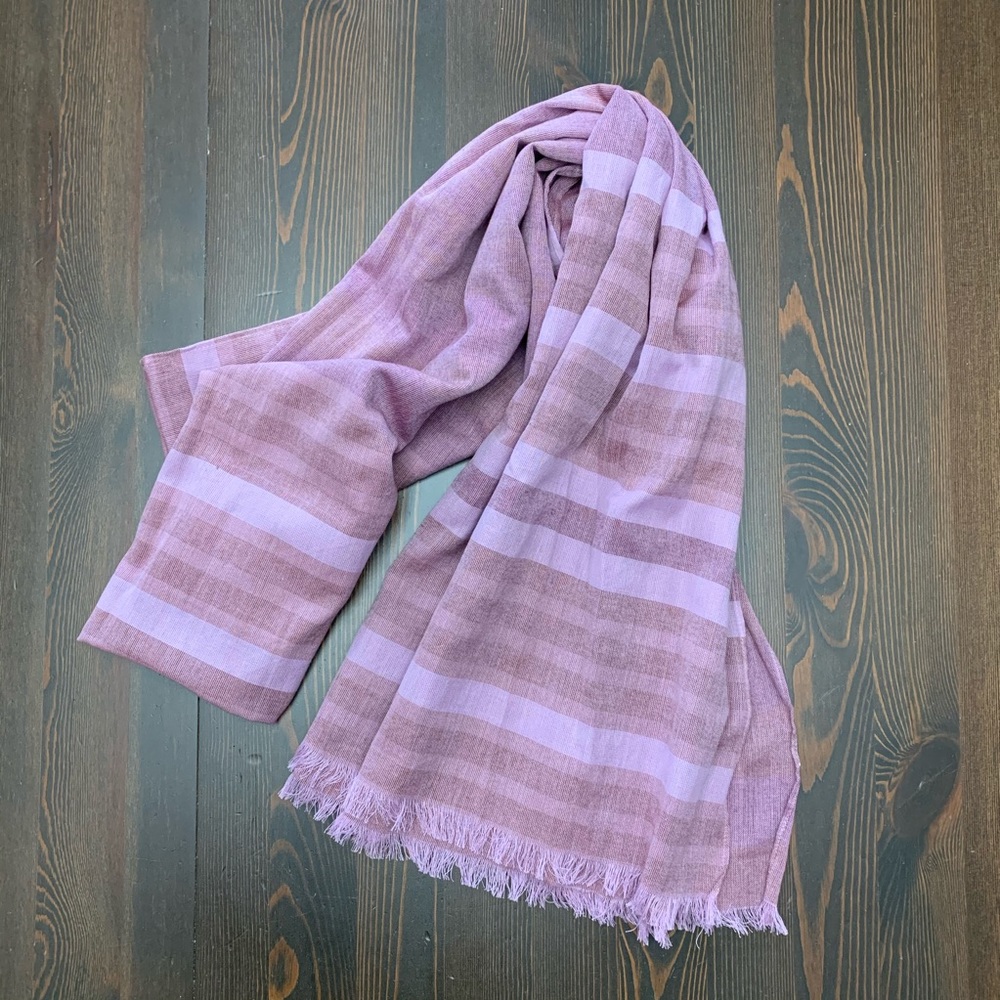 2 FOR $20 Striped cotton scarf